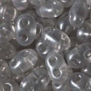 Twin Beads TWN08149 2,5x5mm Crystal Grey ca23gr.