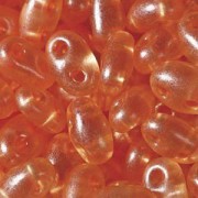 Twin Beads TWN08392 2,5x5mm Crystal Yellow Orange ca23gr.