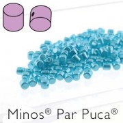 Minos par Puca ® 2,5x3mm 02010-25019 Pastel Aqua ca 10 gr