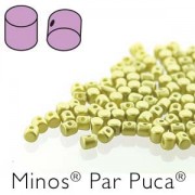 Minos par Puca ® 2,5x3mm 02010-25021 Pastel Lime ca 10 gr