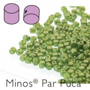 Minos par Puca ® 2,5x3mm 02010-25034 Pastel Olivine ca 10 gr