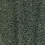 Miyuki Rocailles Perlen 2mm RR11-0152F transparent matt Grey 12gr