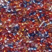 Miyuki Delica Beads 1,6mm Mix38 silverlined Rainbow 7,2 Gr.