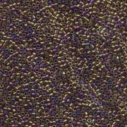 Miyuki Delica Beads  1,6mm DB0029 metallic rainbow Gold Violet 5gr
