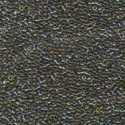 Miyuki Delica Beads 1,6mm DB0089 inside colorlined Crystal Amber Olive 5gr
