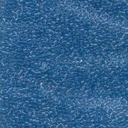 Miyuki Delica Beads 1,6mm DB0113 Transparent luster Blue 5gr