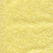 Miyuki Delica Beads 1,6mm DB0232 crystal pale lined luster Yellow 5gr