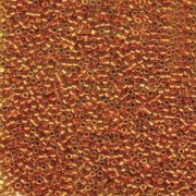 Miyuki Delica Beads 1,6mm DB0421 galvanized Tangerine 5gr