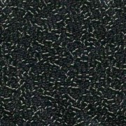 Miyuki Delica Beads 1,6mm DB0606 transparent silverlined Dark Moss 5gr