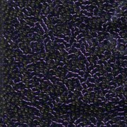 Miyuki Delica Beads 1,6mm DB0609 transparent silverlined Royal Purple 5gr