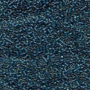 Miyuki Delica Beads 1,6mm DB0921 Sparkling Teal Lined Topaz 5gr