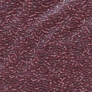 Miyuki Delica Beads 1,6mm DB0924 inside colorlined with sparkle Crystal Cranberry 5gr