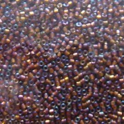 Miyuki Delica Beads 1,6mm DB1692 transparent silverlined Walnut Brown 5gr