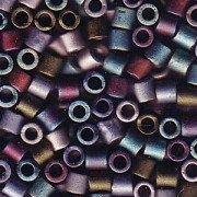 Miyuki Delica Beads 3mm Mix24 matte Heavy Metals 6,8 Gr.