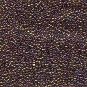 Miyuki Delica Beads 2,2mm DBM0023 metallic rainbow Light Bronze Violet 7,2 Gr.