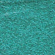 Miyuki Delica Beads 2,2mm DBM0166 opaque rainbow Turquoise 7,2 Gr.