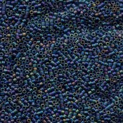 Miyuki Delica Beads 1,3mm DBS0871 opaque rainbow matte Grey 5gr