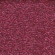 Miyuki Delica Beads 1,6mm DB1841 Duracoat galvanized Blight Cranberry ca 7,2 Gr.