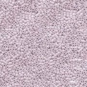 Miyuki Delica Beads 1,6mm DB1243 transparent rainbow Pink Mist ca 5gr