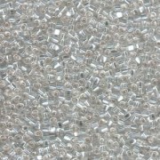 Miyuki Dreieck Beads, Triangle Beads 2,5mm 1101 transparent silverlined Clear 13gr