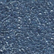 Miyuki Dreieck Beads, Triangle Beads 2,5mm 1115 colorlined Dark Turquoise Blue 13gr