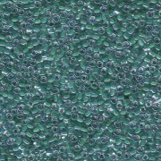 Miyuki Dreieck Beads, Triangle Beads 2,5mm 1117 colorlined Hunter Green 13gr