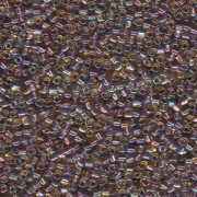 Miyuki Dreieck Beads, Triangle Beads 2,5mm 1167 colorlined Amber Lilac 13gr