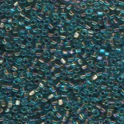Miyuki Dreieck Beads, Triangle Beads 2,5mm 1825 colorlined Blue Bronze 13gr