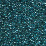 Miyuki Dreieck Beads, Triangle Beads 2,5mm 1830 colorlined Light Blue Dark Teal 13gr