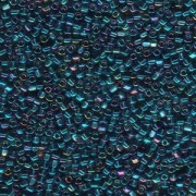 Miyuki Dreieck Beads, Triangle Beads 2,5mm 1831 colorlined Light Blue Midnight Blue 13gr