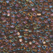 Miyuki Dreieck Beads, Triangle Beads 5mm 1167 transparent cololined Amber Lilac 12gr