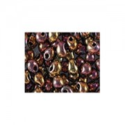 Miyuki Drop Beads 3,4mm 0462 metallic rainbow Gold 10gr
