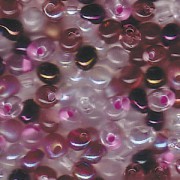 Miyuki Drop Beads 3,4mm Mix01 Lilacs ca 25gr.