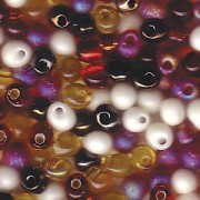 Miyuki Drop Beads 3,4mm Mix04 Wheatberry ca 25gr.