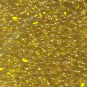 Miyuki Drop Beads 3,4mm 0006 transparent silverlined Mustard Yellow 10gr