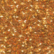 Miyuki Hexagon Beads 11C-0191 2mm 24 Karat Gold Plated ca10gr