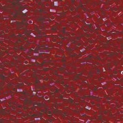 Miyuki Hexagon Beads 8C-0167 3mm transparent luster Red 11gr