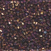 Miyuki Hexagon Beads 8C-0188 3mm metallic rainbow Purple Gold 11gr