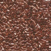 Miyuki Hexagon Beads 8C-0197 3mm colorlined Copper 11gr