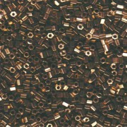 Miyuki Hexagon Beads 8C-0457 3mm metallic Dark Bronze 11gr