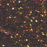Miyuki Hexagon Beads 8C-0462 3mm metallic rainbow Gold-Blue-Violett 11gr
