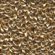 Miyuki Long Magatama Beads 4x7mm ca8,5gr 1053 galvanized Gold