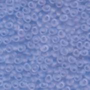 Miyuki Magatama Beads 4mm 2105F transparent matte Pale Blue ca 24gr