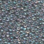 Miyuki Magatama Beads 4mm 2136 transparent irisierend Pale Grey ca 24gr