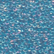 Miyuki Magatama Beads 4mm 2149 aqualined Crystal irisierend ca 24gr