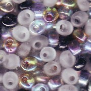 Miyuki Magatama Beads 4mm Mix Pebblestone ca 25 Gr.