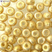 Miyuki Rocailles Baroque Beads 4mm 3953 Gold ca 6,8gr