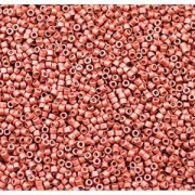 Miyuki Delica Beads 1,6mm DB1838F Duracoat frosted galvanized Berry ca 7,2 Gr.