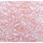 Miyuki Tropfen Beads 3x5,5mm 2133F transparent rainbow dark Pink ca 25gr