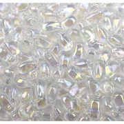 Miyuki Tropfen Beads 3x5,5mm 0250 rainbow Crystal ca 25gr